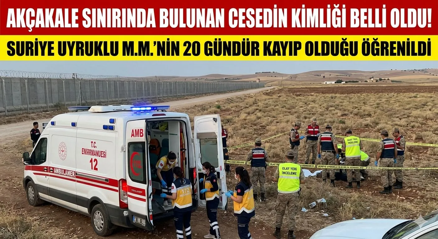 Akçakale Sınır Hattında Bulunan Cesedin Kimliği Belirlendi